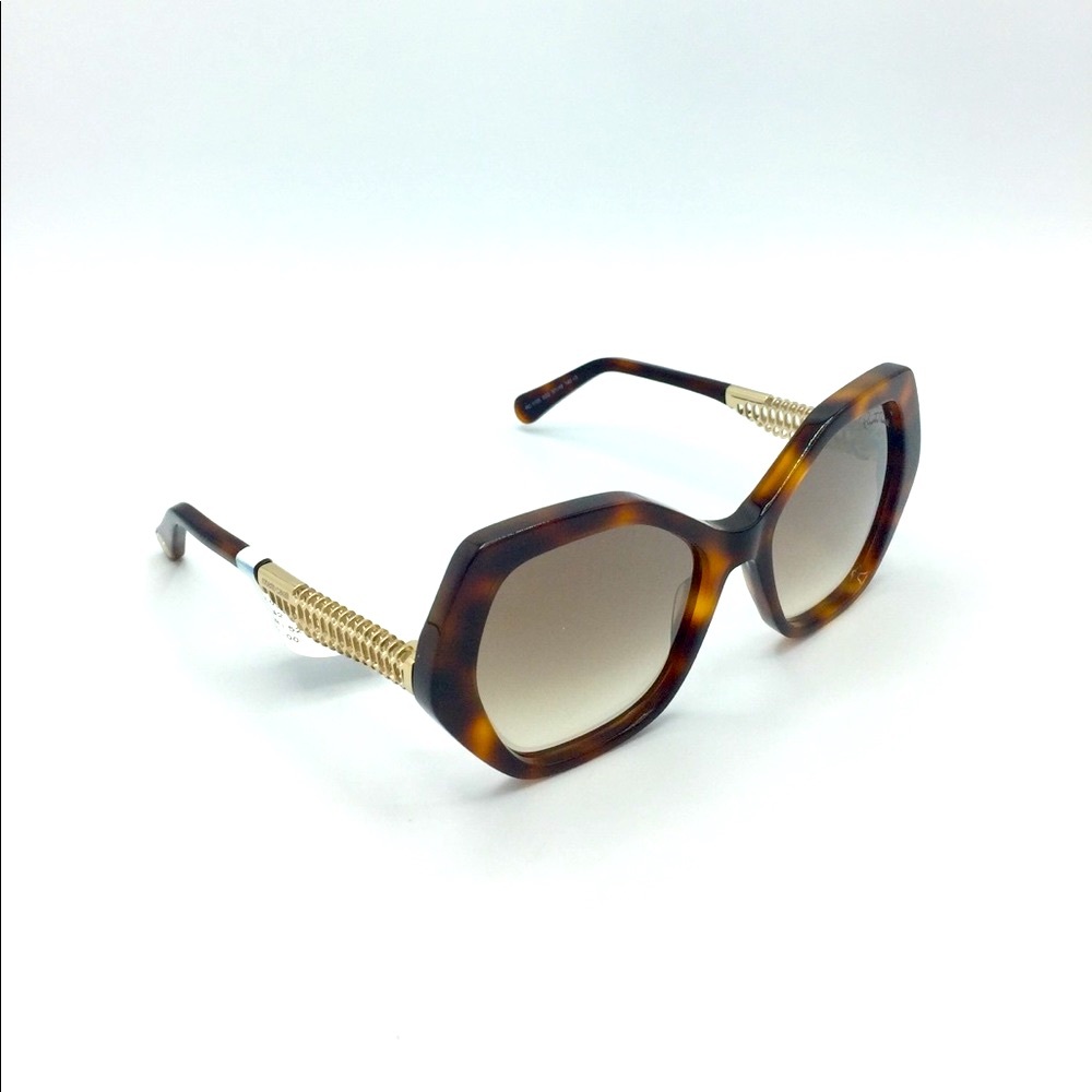 Roberto Cavalli Sunglasses Square Tortoise Sunglasses - Picture 12 of 16